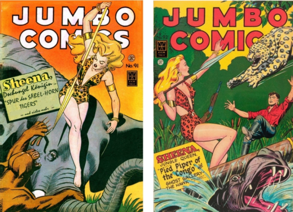 Jumbo Comics: Sheena 91/92